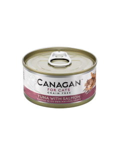 Comida Humeda para Gato CANAGAN Atun con Salmon 12 x 75g