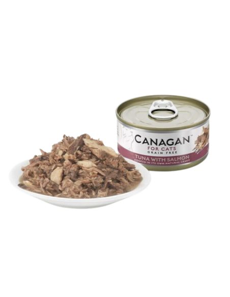 Comida Humeda para Gato CANAGAN Atun con Salmon 12 x 75g