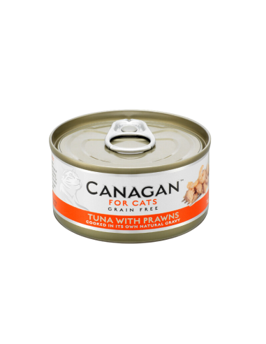 Comida Humeda para Gato CANAGAN Atun con Gambas 12 x 75g