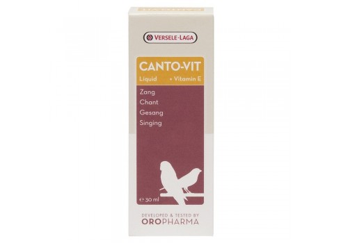 Versele-Laga Canto-Vit 30 ml Supplément liquide (vitamines). Pour les oiseaux