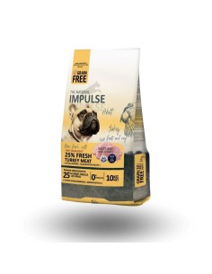 Pienso para Perro IMPULSE Grain Free Hipoalergenico Pavo 10kg