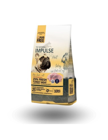 Pienso para Perro IMPULSE Grain Free Hipoalergenico Pavo 10kg