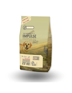 Pienso para perro IMPULSE ADULTO pollo y arroz 12 kg