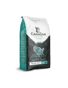 Comida para Gato CANAGAN Pavo Campero Prodental 1,5kg - Pienso Natural Sin Cereales para Salud Dental