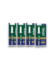 Pack de 4 Insecticida LETAL TRX ZOTAL en cebo contra hormigas, total 40 gr