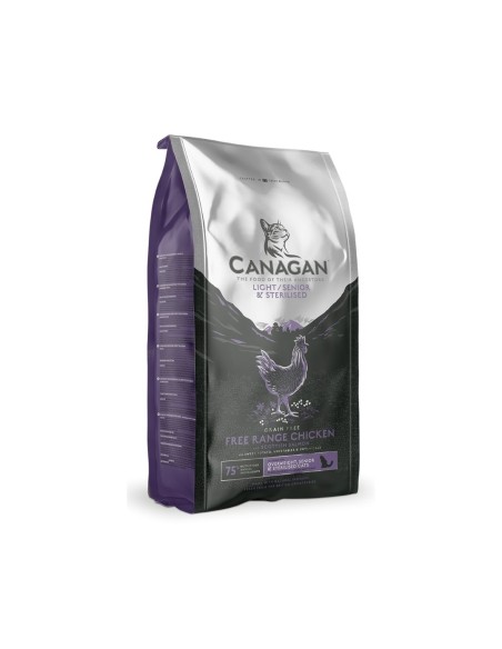 Comida para Gato CANAGAN Light/Senior 1,5kg