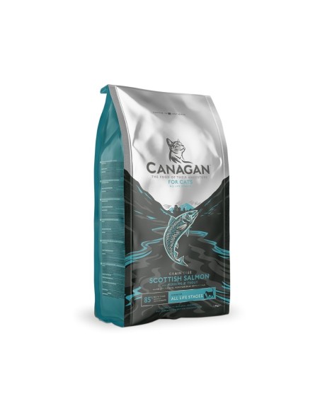 Comida para Gato CANAGAN Salmón Escocés 1,5kg - Pienso Natural Sin Cereales