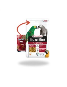 Pienso de mantenimiento para loros M/L NUTRIBIRD P15 ORIGINAL 10 KG