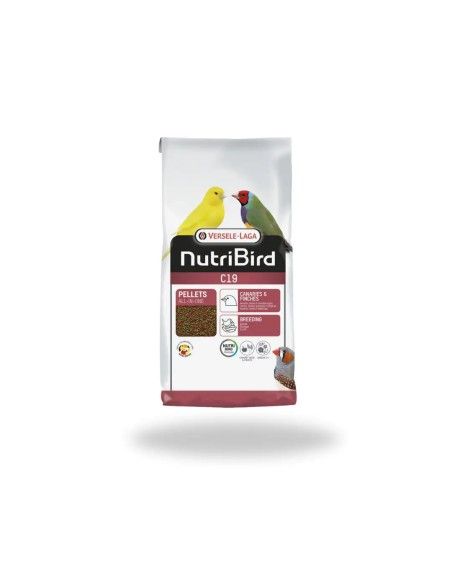 Aliments pour oiseaux exotiques nicheurs Nutribird C19