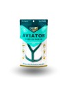 Arnes para aves THE AVIATOR verde talla MINI menos de 75g