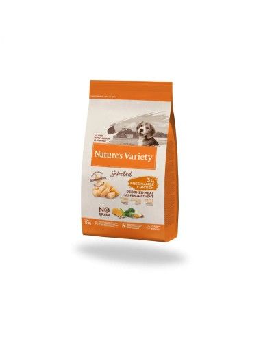 Pienso perros adultos Nature´s Variety Selected: pollo, para cachorros