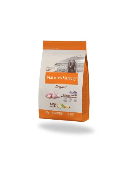 Nourriture pour chiens Nature ?s Variety Medium avec dinde