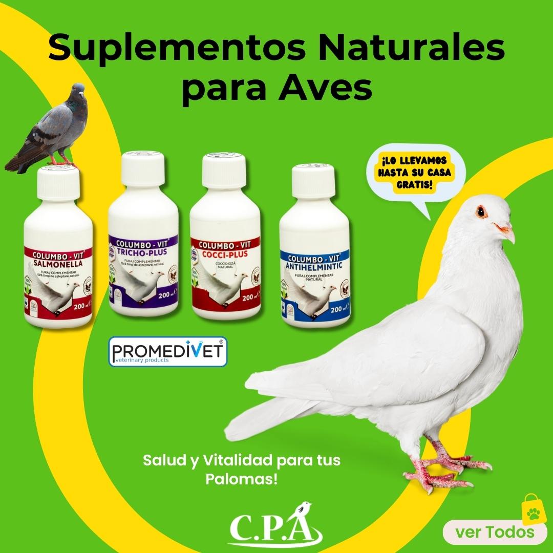 suplementos narurales para palomas 