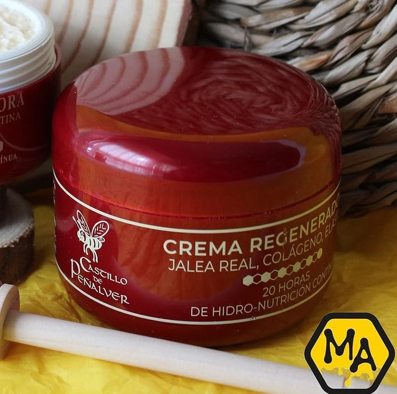 フェイスジェル・ゲル runa Castillo de Peñalver Regenerating Anti-Wrinkle Cream with Royal